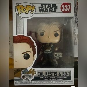 Funko Pop! Star Wars Cal Kestis & BD-1 Figure
